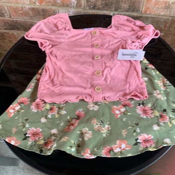 Girls 7-16 Speechless Button Front
Top and Floral Skirt Set  size 8 - Picture 3 of 10